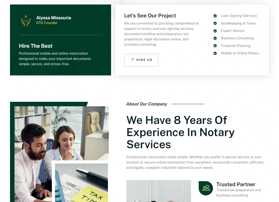 mantixconnect website designing work sample